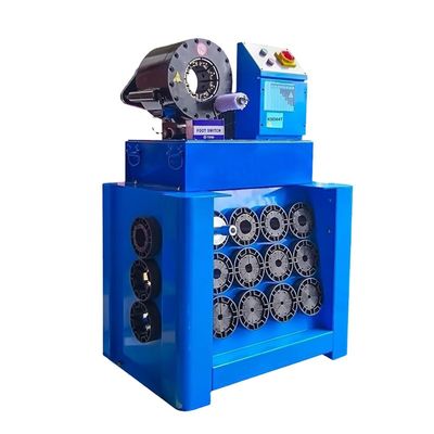 Qualität  Building Material Stores Dies Rack 2" 2.5 4" 6" P32 Hydraulic Pipe Crimper Machine Pipe Crimping Machine usine